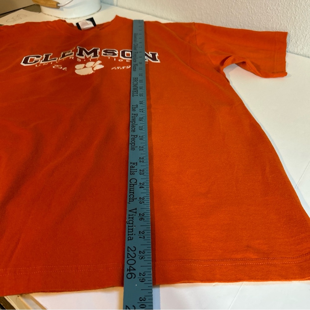 Jansport Clemson University Tigers Orange Short Sleeve Shirt Size XL - Picture 6 of 6